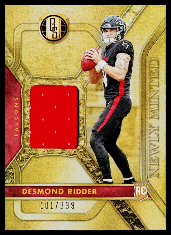 Desmond Ridder 2022 Gold Standard Newly Minted Memorabilia #NMM-DRI SN,MEM