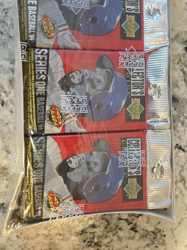 1994 Upper Deck Collector’s Choice Baseball Series 1 Tray Box Unopened RARE 36 gallery