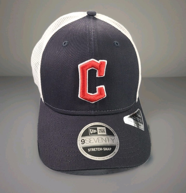 Cleveland Guardians 9SEVENTY Stretch-Snap trucker cap from New Era One Size