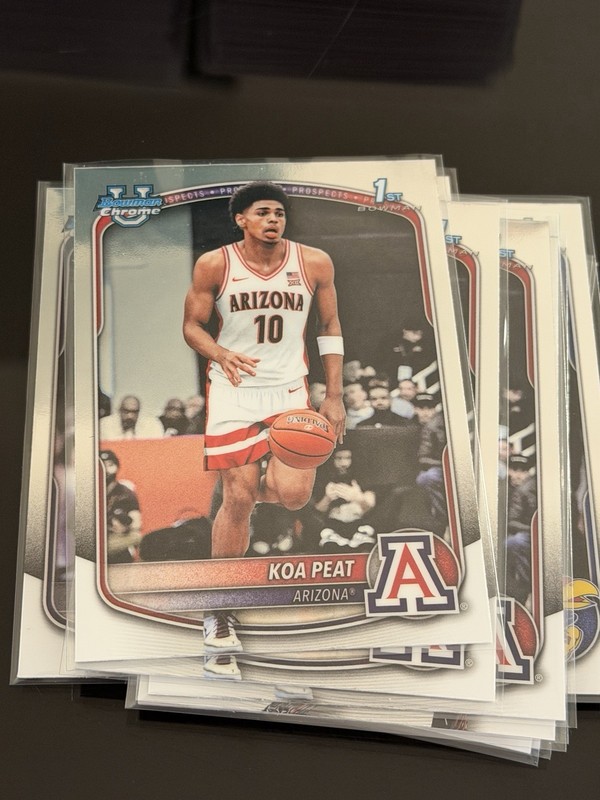 2025-26 Bowman Basketball CHROME Singles (BCP1-100) & (BCV1-200) 2 Card Min Plz! gallery