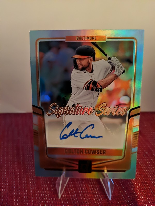 2024 Panini Donruss Signature Series Colton Cowser #SS-CC