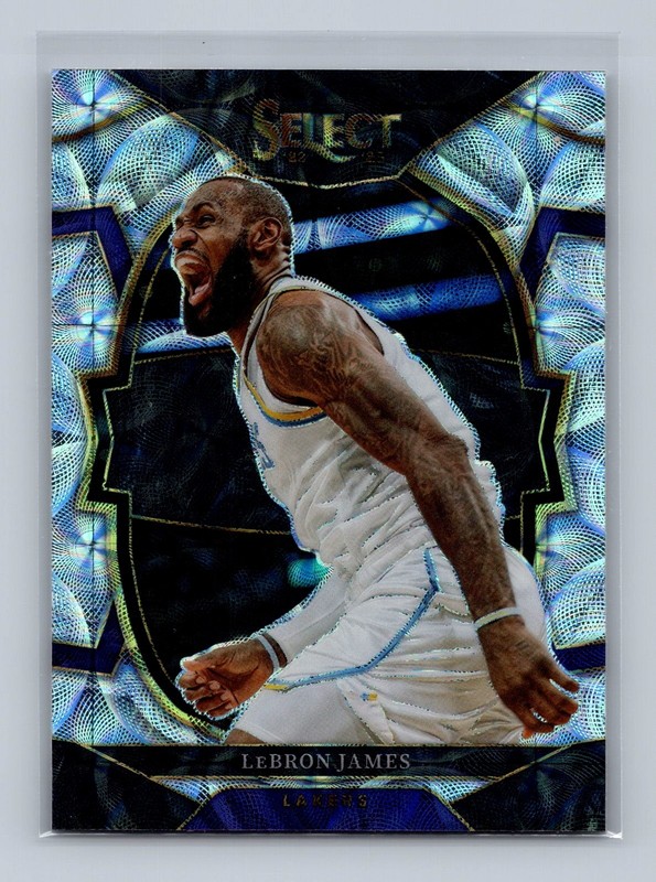 2022-23 Panini Select Concourse Scope Prizm #66 – LeBron James