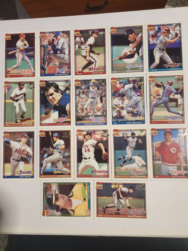 1991 Topps Desert Shield Baseball Cards Complete your Set U Pick From List 1-200
