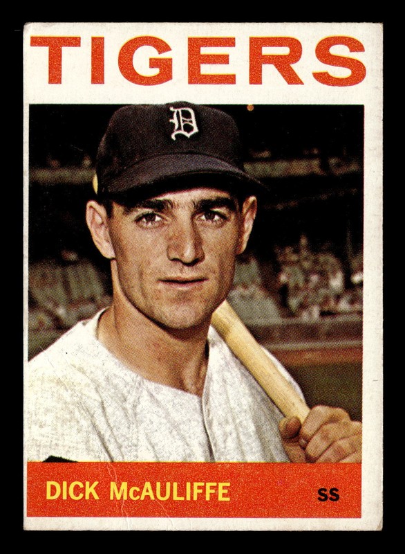 Dick McAuliffe 1964 Topps #363 Detroit Tigers Vg-Ex