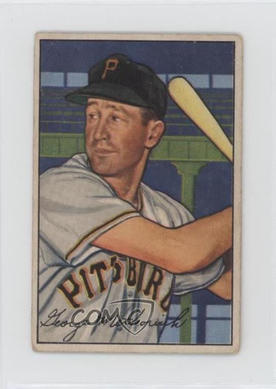 1952 Bowman George Metkovich #108 5b9