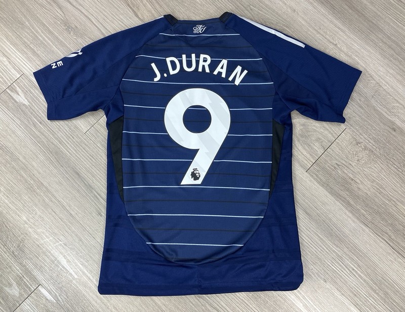 Adidas Aston Villa Jhon Duran #9 3rd Kit Size Medium Men’s