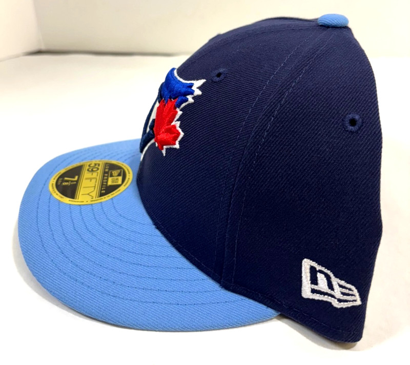 Toronto Blue Jays MLB NE 2020 AC ALT4 Low Profile Fitted Hat~ Navy/Powder Blue gallery