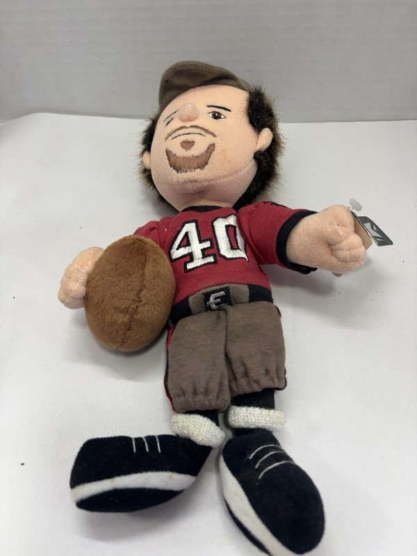 Title: Vintage Mike Alstott #40 Tampa Bay Buccaneers NFL Plush Doll Figure