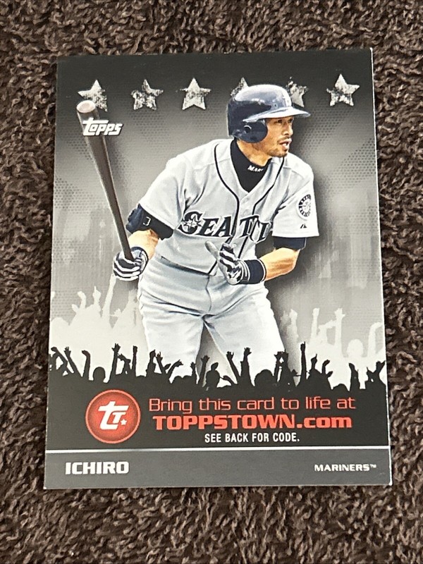 2009 Topps Topps Town #TTT16 Ichiro Suzuki Seattle Mariners HOF