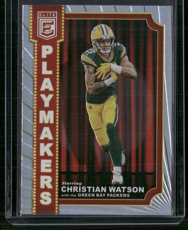 2023 Donruss Elite #PM-18 Christian Watson Playmakers