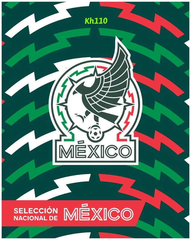 Mexico National Soccer Team Fleece Throw Size 46″x60″ – Mix Color