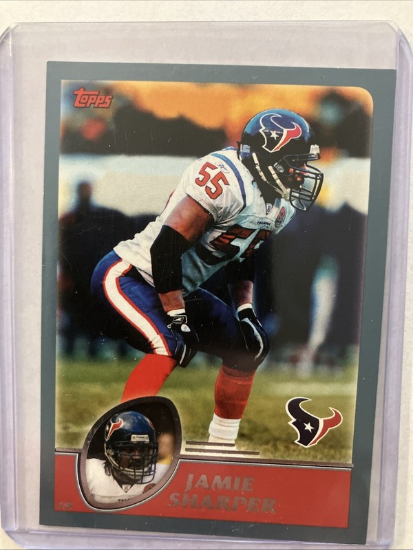 2003 Jamie Sharper Topps Football Card #25