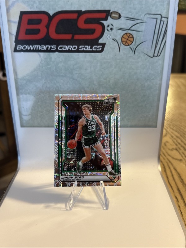2019 Panini National Convention VIP Lazer Prizm Larry Bird #32 HOF SP 🔥