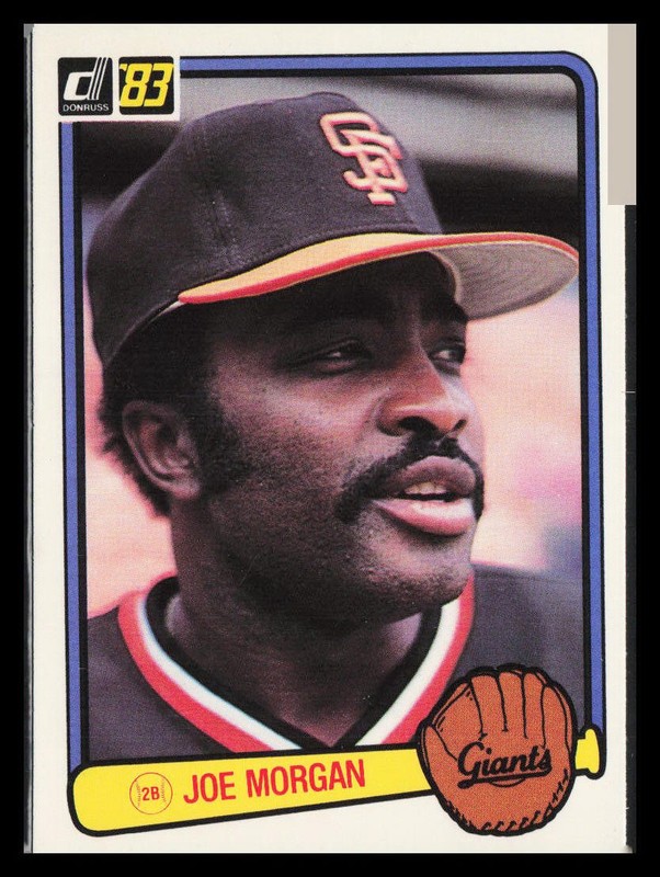 1983 Donruss Joe Morgan #438