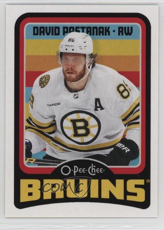 2024-25 O-Pee-Chee All-Stars Retro David Pastrnak #501 0c3