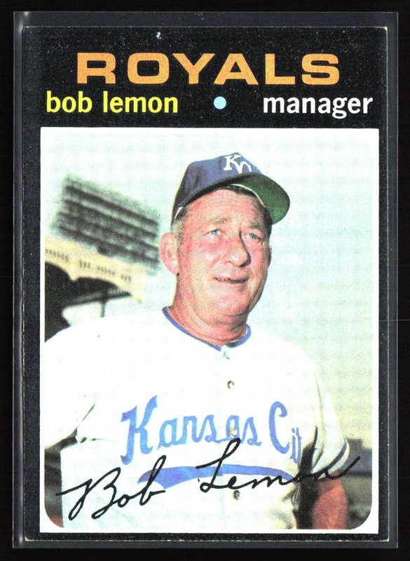 1971 Topps #91 Bob Lemon