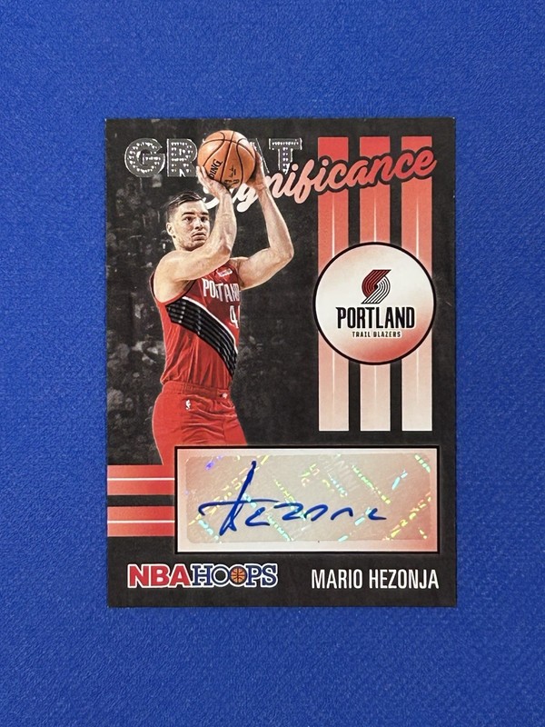 2020-21 Nba Hoops #GS-MHE Mario Hezonja Great SIGnificance Auto Autograph QQ
