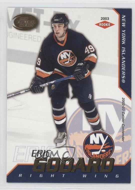 2002-03 Pacific Calder 586/825 Eric Godard #131 Rookie RC 0f8