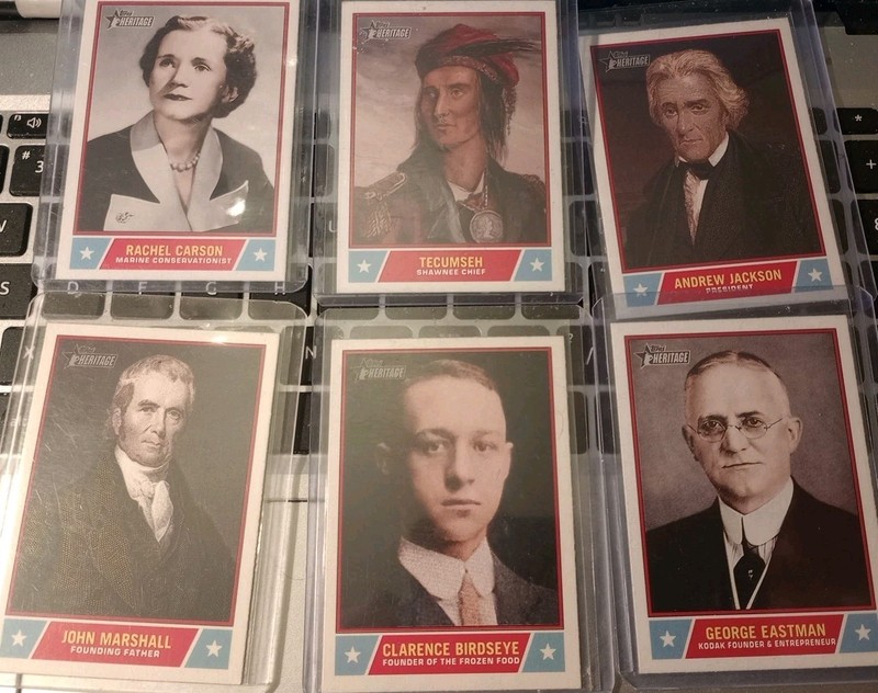 NOTABLE AMERICANS * 2025 Topps Heritage. See Description * ANY 3 for $10