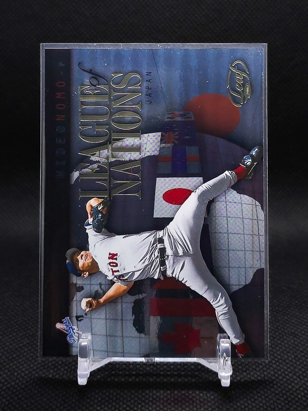 2002 Leaf League of Nations Japan 6 Hideo Nomo Dodgers