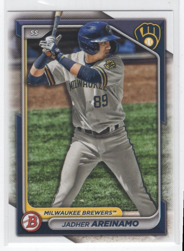 2024 Bowman Prospects Jadher Areinamo Milwaukee Brewers #BP-2