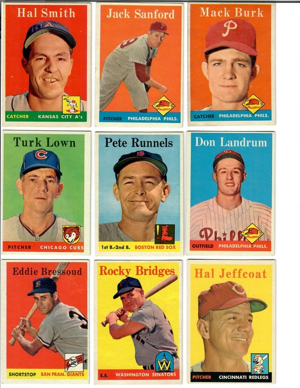 5/23/26 1958 TOPPS BASEBALL COMPLETE SET BREAK (#1-#250) QUALITY VGEX/EX/EX+ gallery