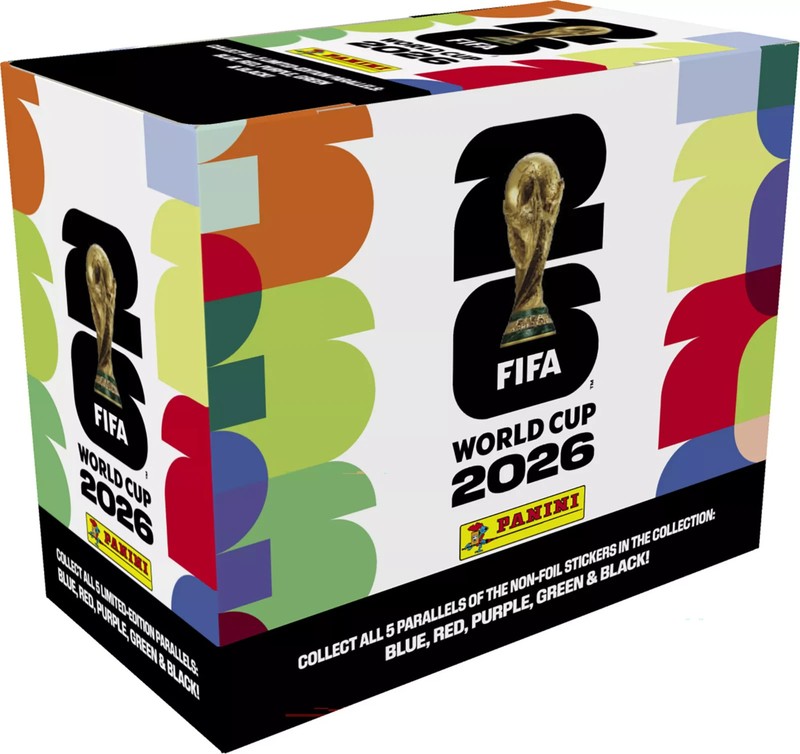 FIFA World Cup 2026™ Official Sticker Collection – 25 Pack Box