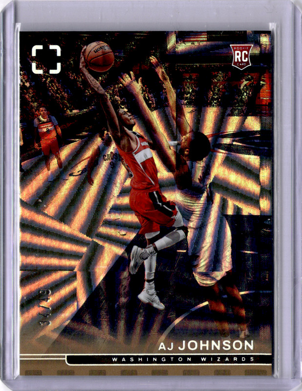 2024-25 Panini Photogenic – Rookies AJ Johnson #197 Wedges /49 (RC)