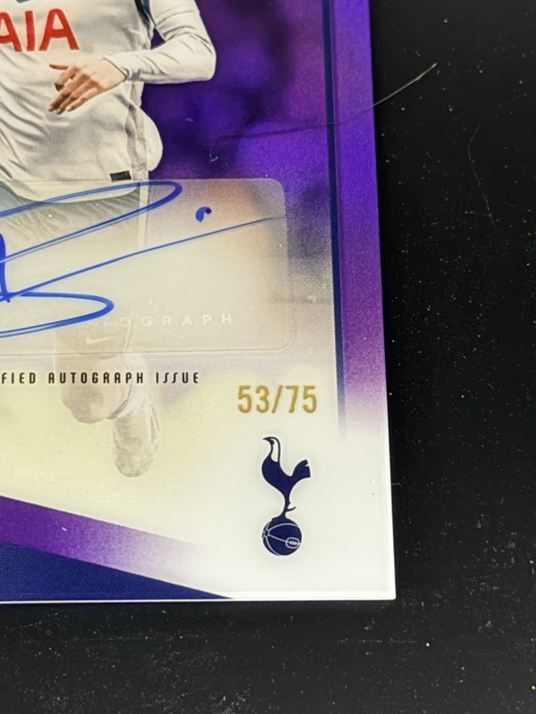 Brennan Johnson 2025-26 Topps Chrome UEFA Purple Refractor Auto /75 gallery