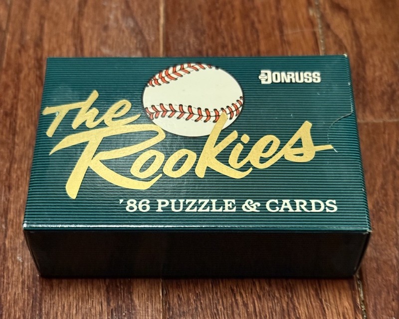 1986 Donruss The Rookies Unopened Factory Sealed Set Barry Bonds Bo Jackson M20
