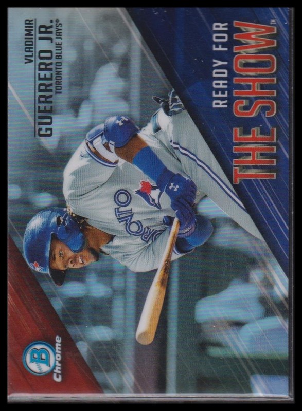 2019 Bowman #RFTS-1 Vladimir Guerrero Jr. Ready for the Show