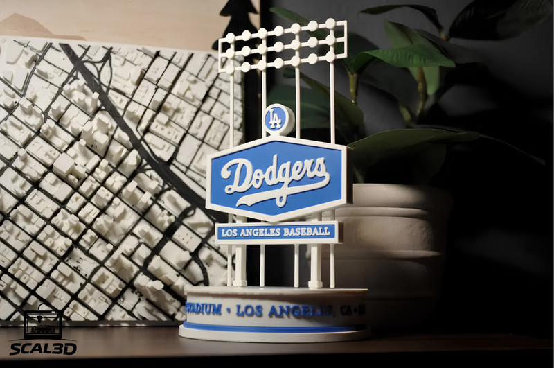 LA Dodgers Stadium Sign