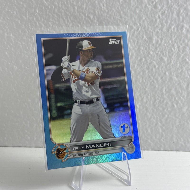 2022 Topps Series 1 1st Edition – Trey Mancini #79 Blue /5