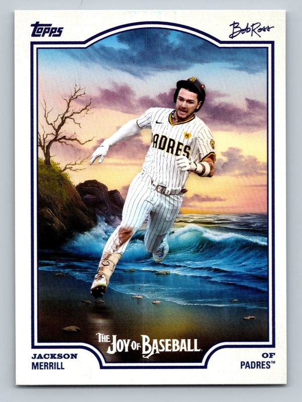 2025 Topps x Bob Ross: The Joy of Baseball #39 Jackson Merrill