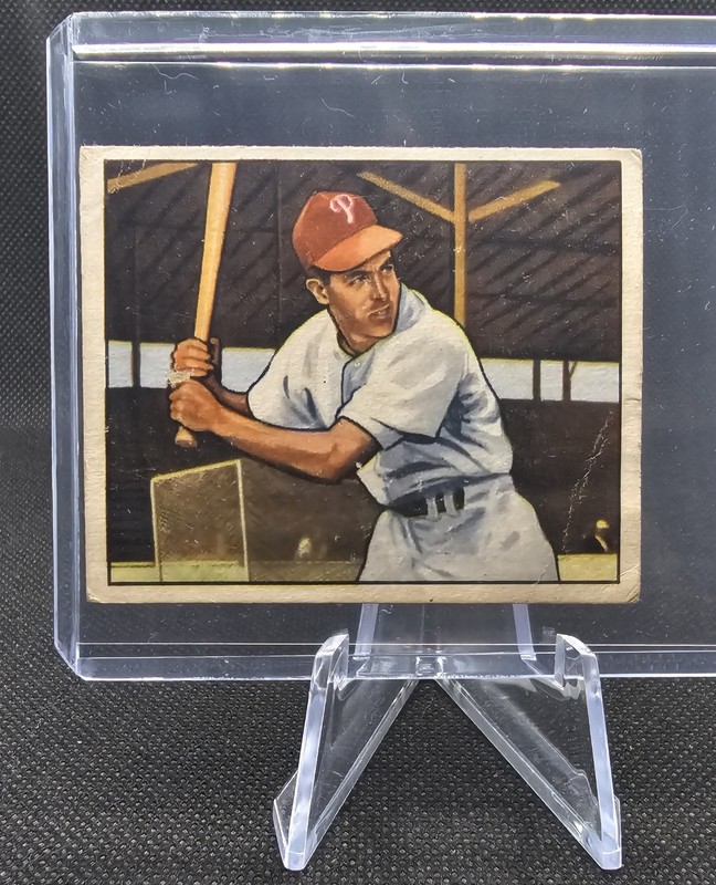 1950 Bowman #204 Granville “Granny” Hamner Rookie Philadelphia Phillies