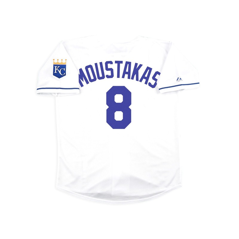 Mike Moustakas Kansas City Royals Home/Road/Alternate Men’s Jersey w/ Patch