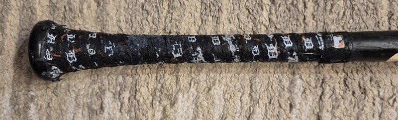 Tigers SPENCER TORKELSON 2021 game used Uncracked Marucci Baseball Bat gallery