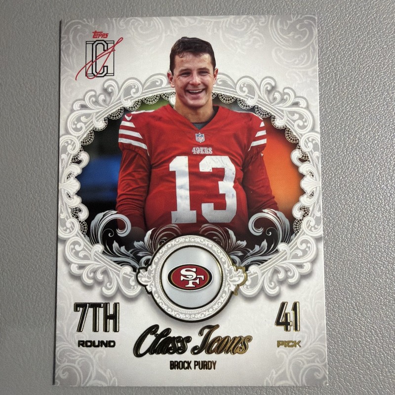 Topps Signature Class Brock Purdy San Francisco 49ers #CI-12 Class Icons 2025