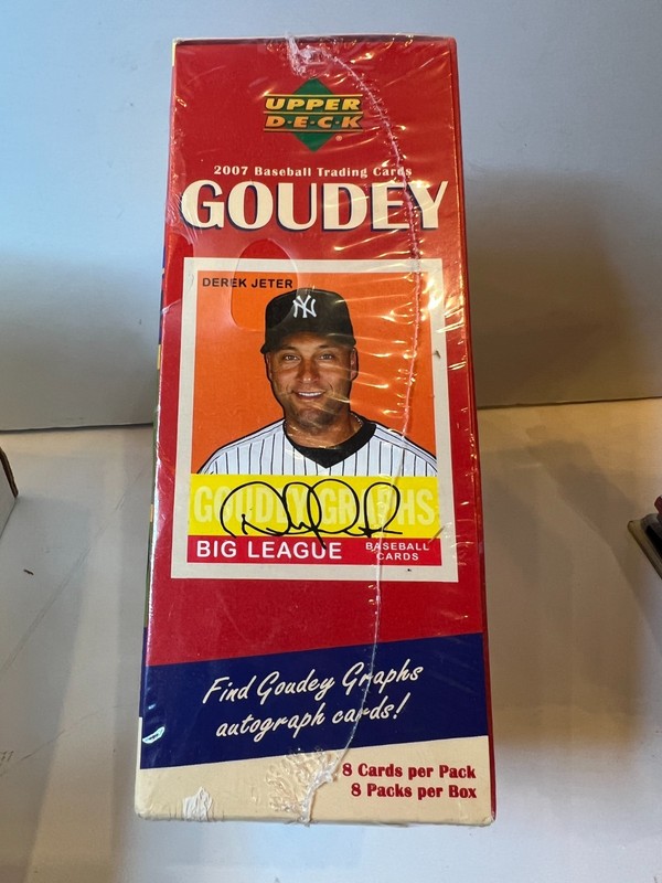 2007 UPPER DECK GOUDEY BASEBALL FACTORY SEALED MLB BLASTER BOX gallery