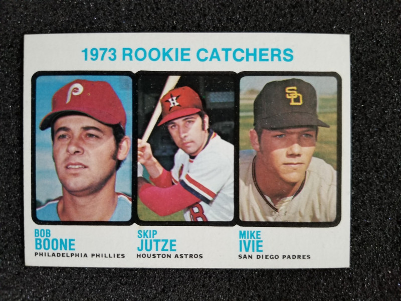 1973 Topps rookie catchers (BOB BOONE) card # 613 [C4]