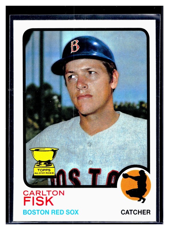 2019 Topps #ICR-82 Carlton Fisk Iconic Card Reprints Boston SP Insert MLB RC HOF