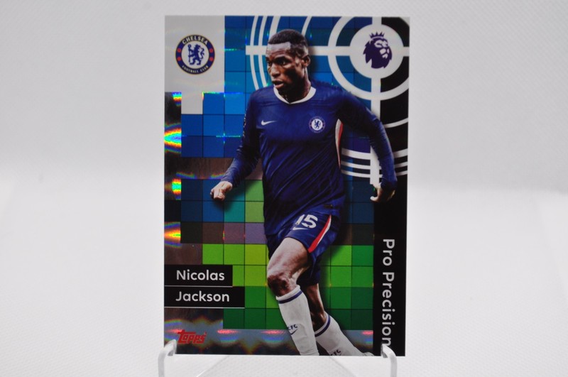 Nicolas Jackson 2025-26 Topps EPL Soccer #406 Pro Precision