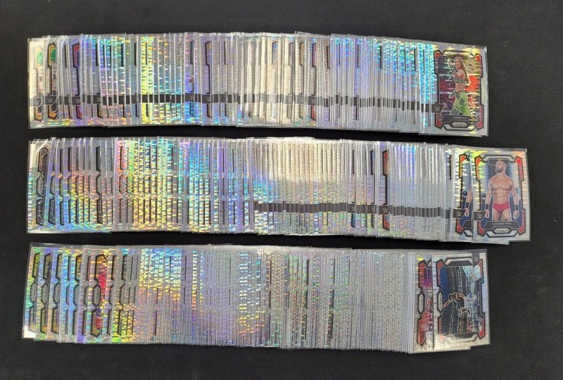 2024 Panini Prizm WWE Silver Pulsar /499 Prizm #1-200 Build Set Pick Your Card