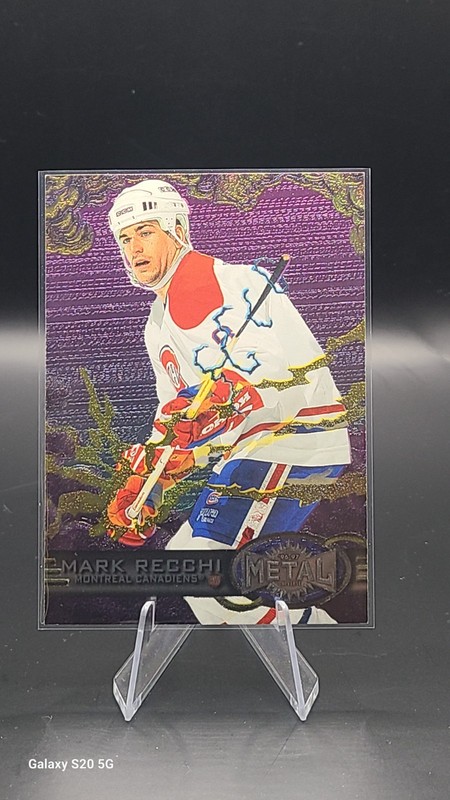 1996-97 Fleer Metal Universe – Mark Recchi #81