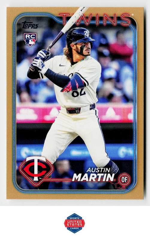 2024 Topps Update #US96 Austin Martin Gold #/2024