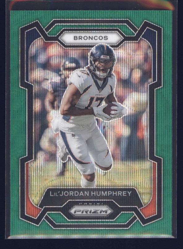 2023 Panini Prizm #90 Lil’Jordan Humphrey Green Wave