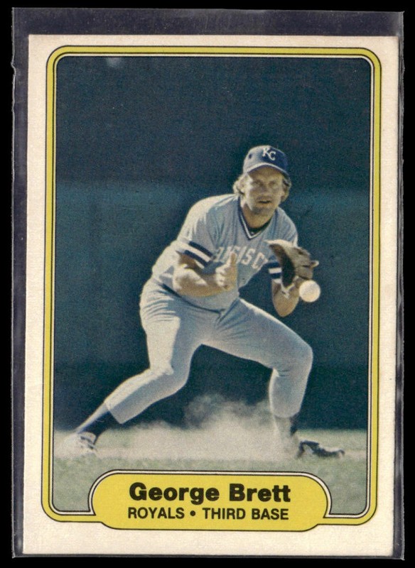 1982 Fleer George Brett #405 NM