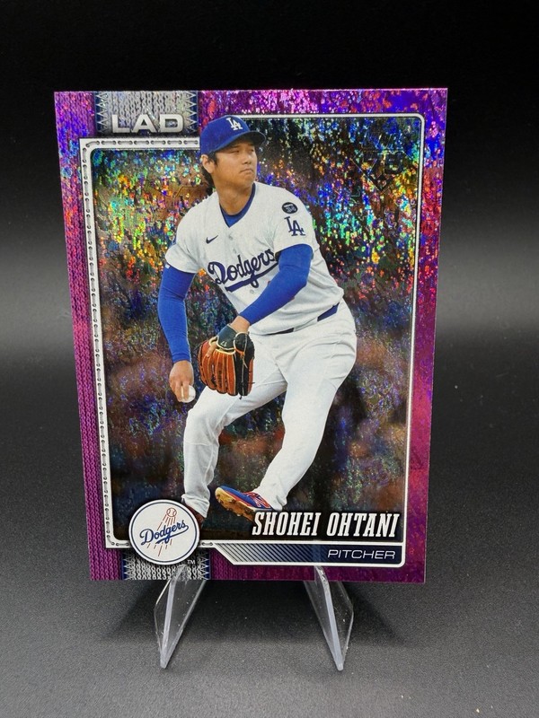 2026 Topps Series 2 Shohei Ohtani Pink Holo Foil Dodgers #500