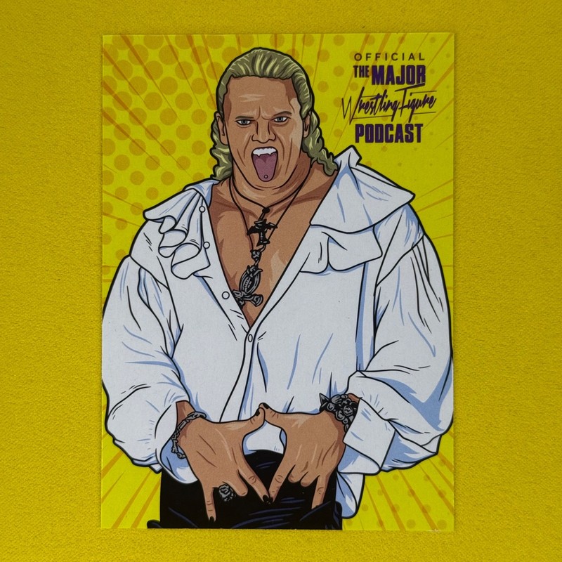Gangrel MWFP Major Wrestling Figure Podcast Bendies Trading Card