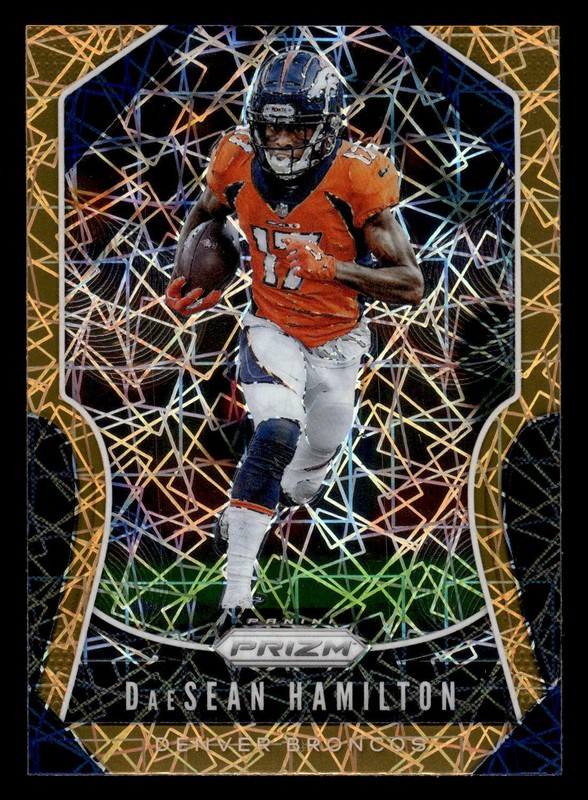 2019 Panini Prizm DaeSean Hamilton Lazer Prizm #201